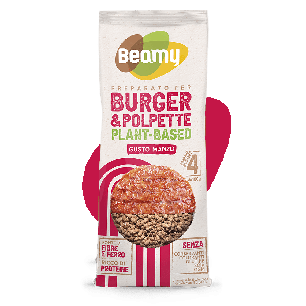 Veggie Balls with Beamy plant-based burger mix